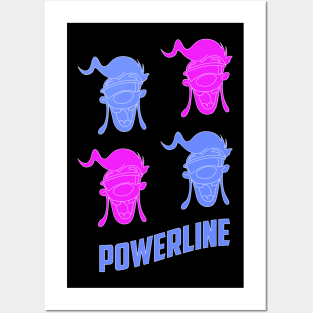 Powerline Concert T-Shirt Posters and Art